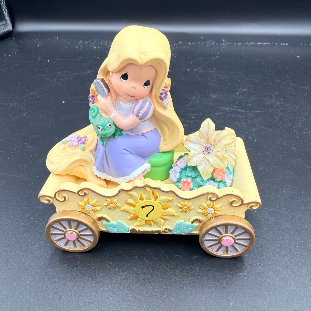 Precious Moments Disney Rapunzel Birthday Parade #7 Figurine 114424 Tangled